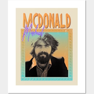 Michael McDonald - 70s Retro Posters and Art